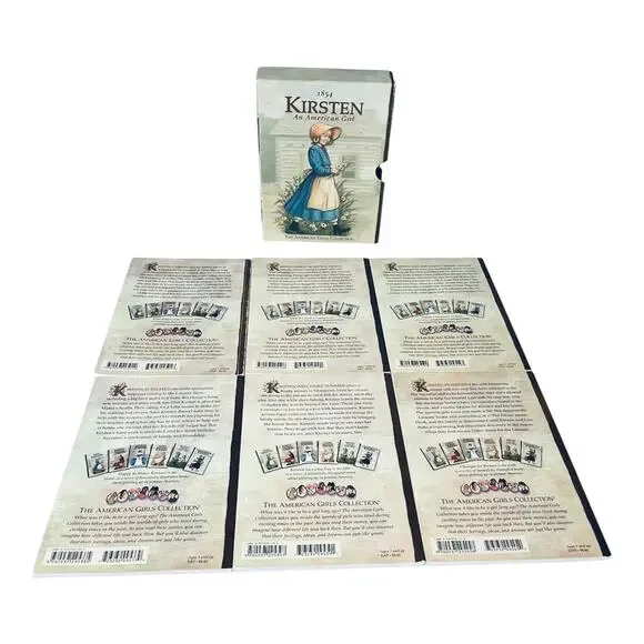 American Girl Pleasant Company 6 BOOK SET Kirsten 1854 Paperback Janet Shaw Book